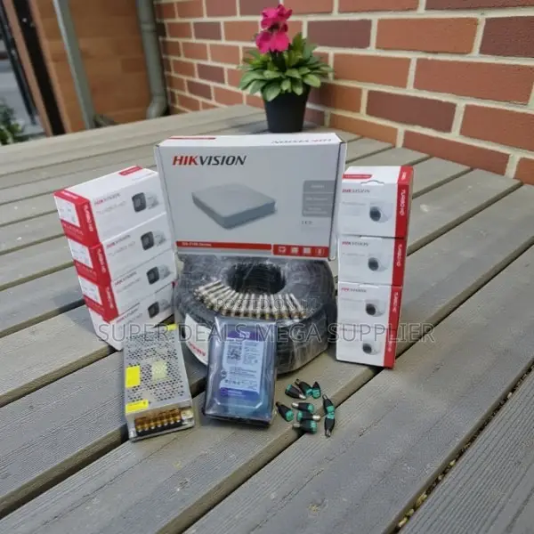 Enhanced Quality Video 8 Hikvision 1080p Full Hd CCTV Cameras Full Kit