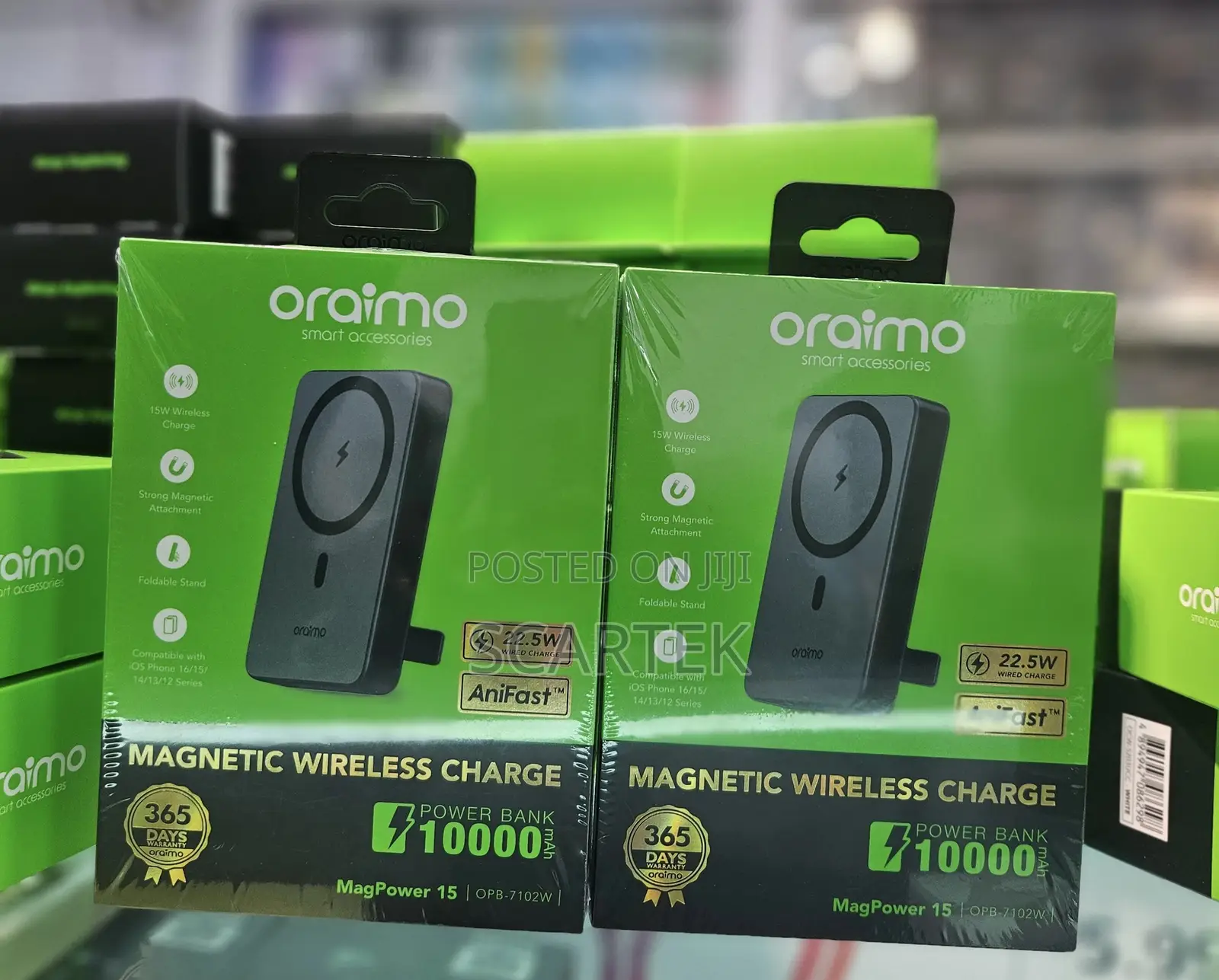 Oraimo Powerbank Magnetic Wireless Charge