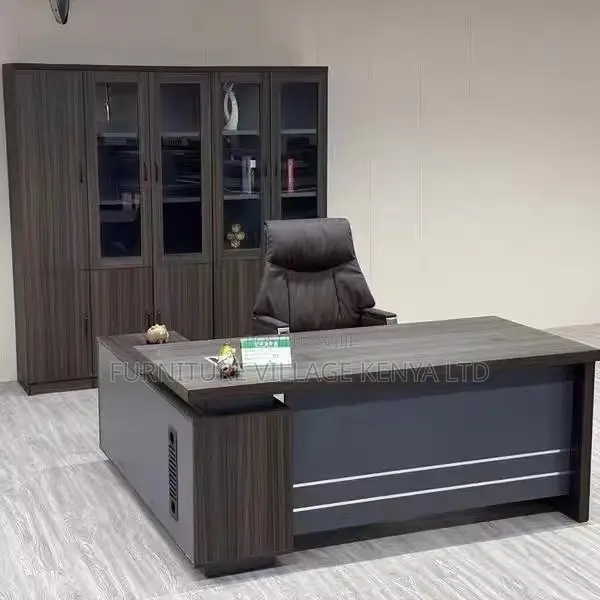 Office Tables: 1.8 Meters L-shaped Executive Desk