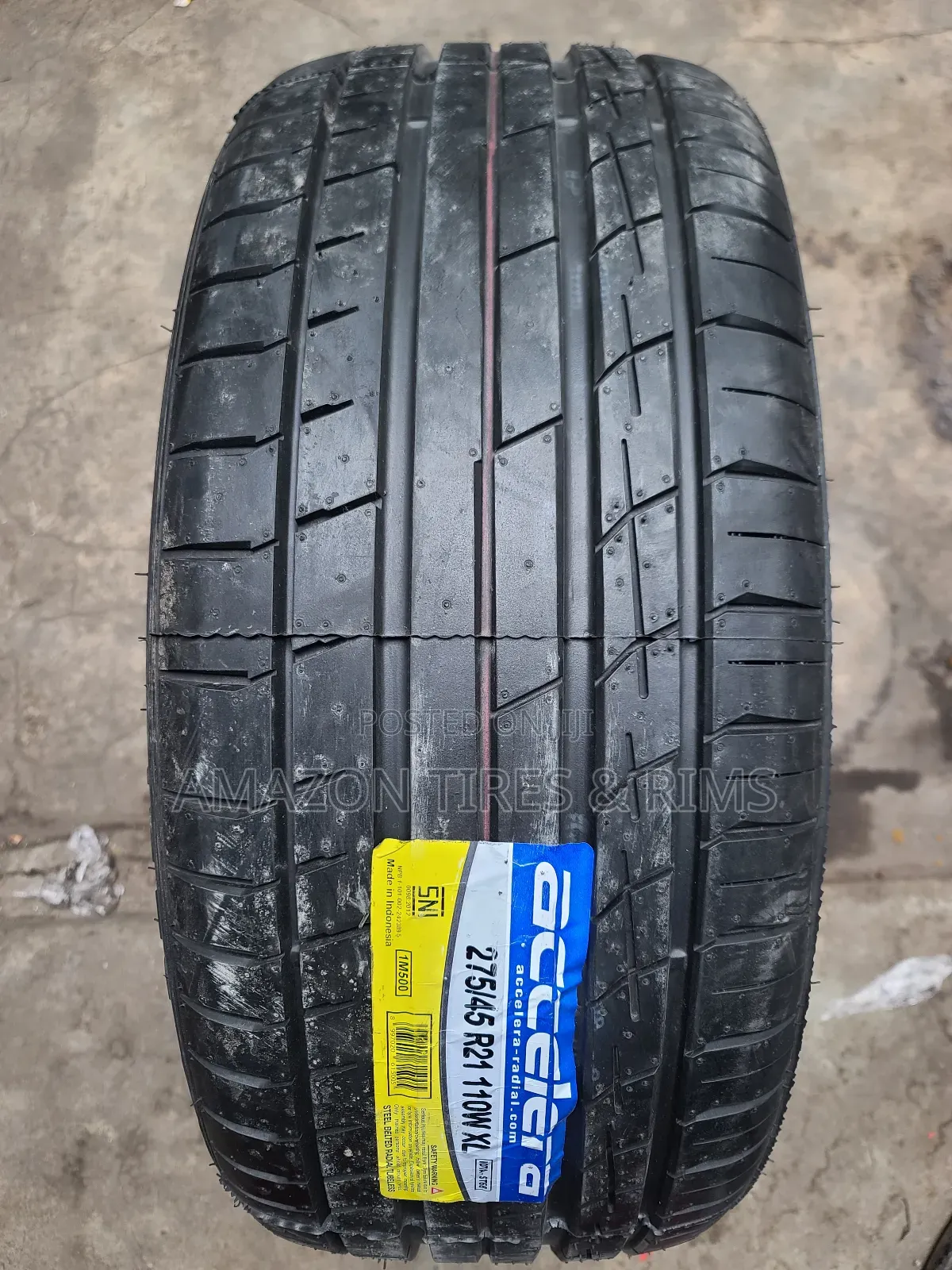 275/45r21 Accelera Tires 110w X/L