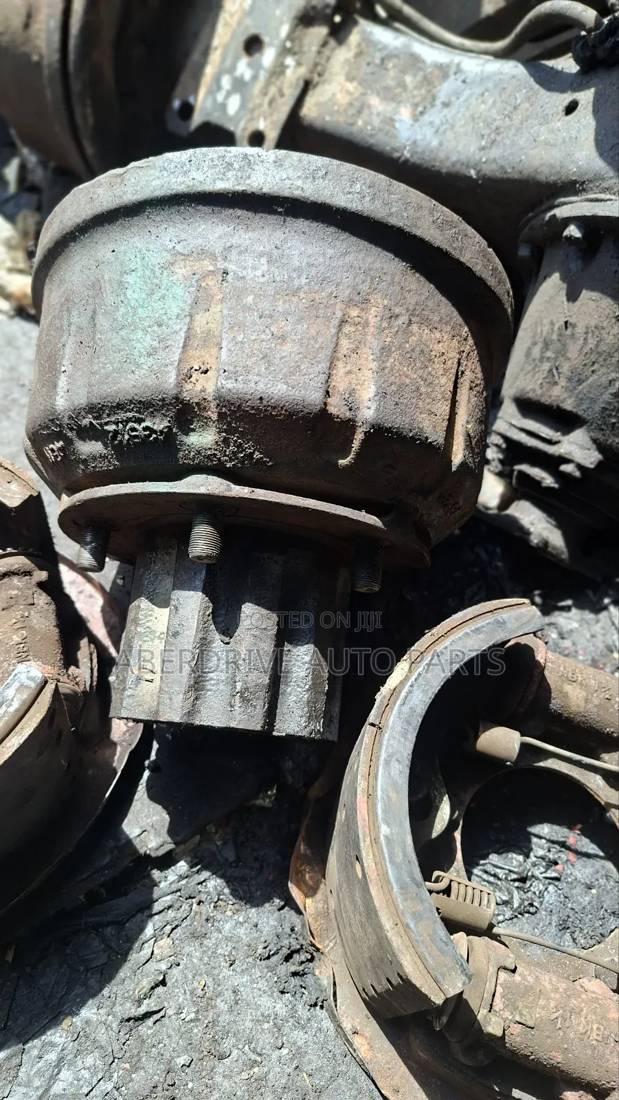 Rear Drum Assy, Hino 500.