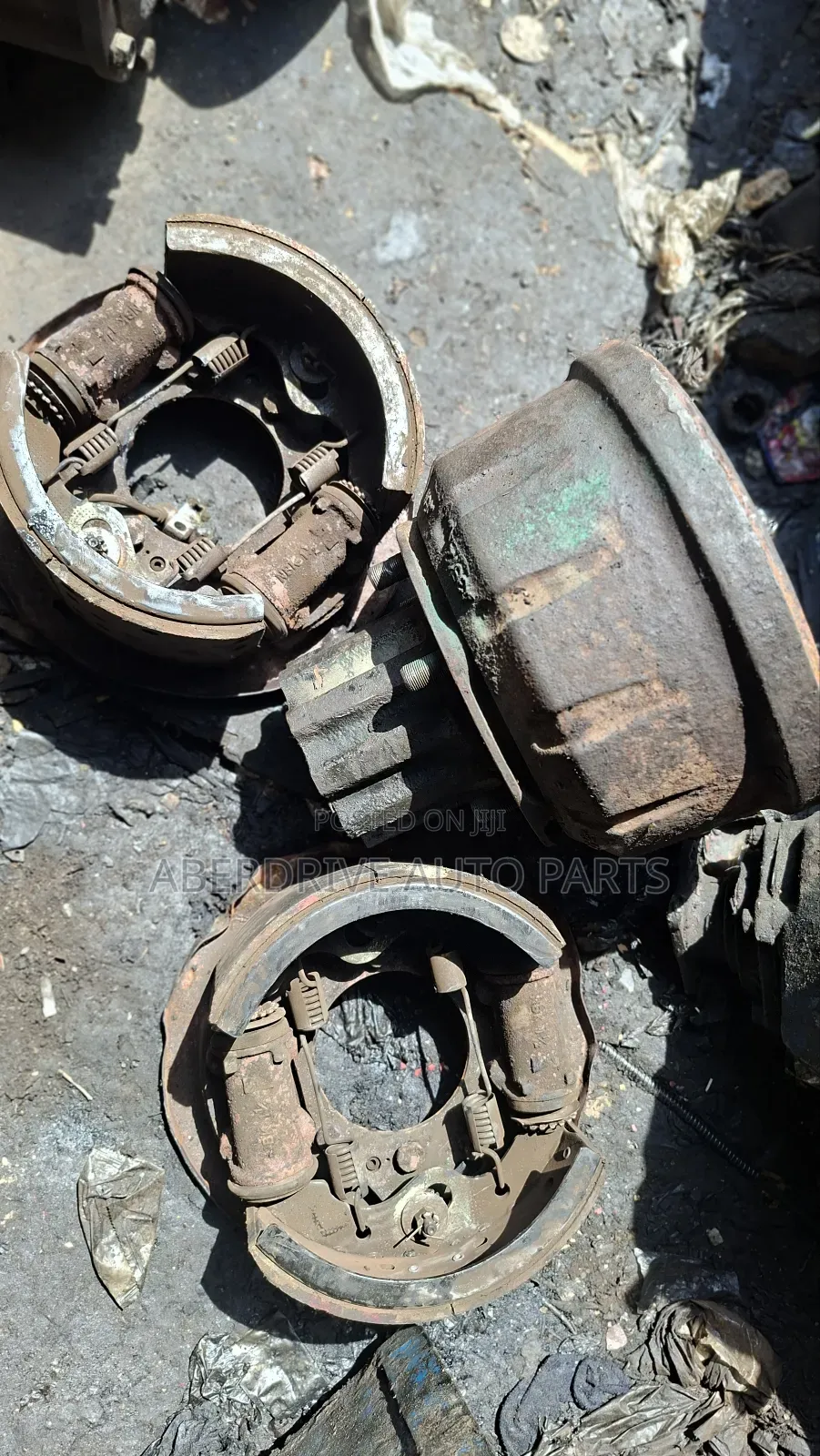 Rear Drum Assy, Hino 500.