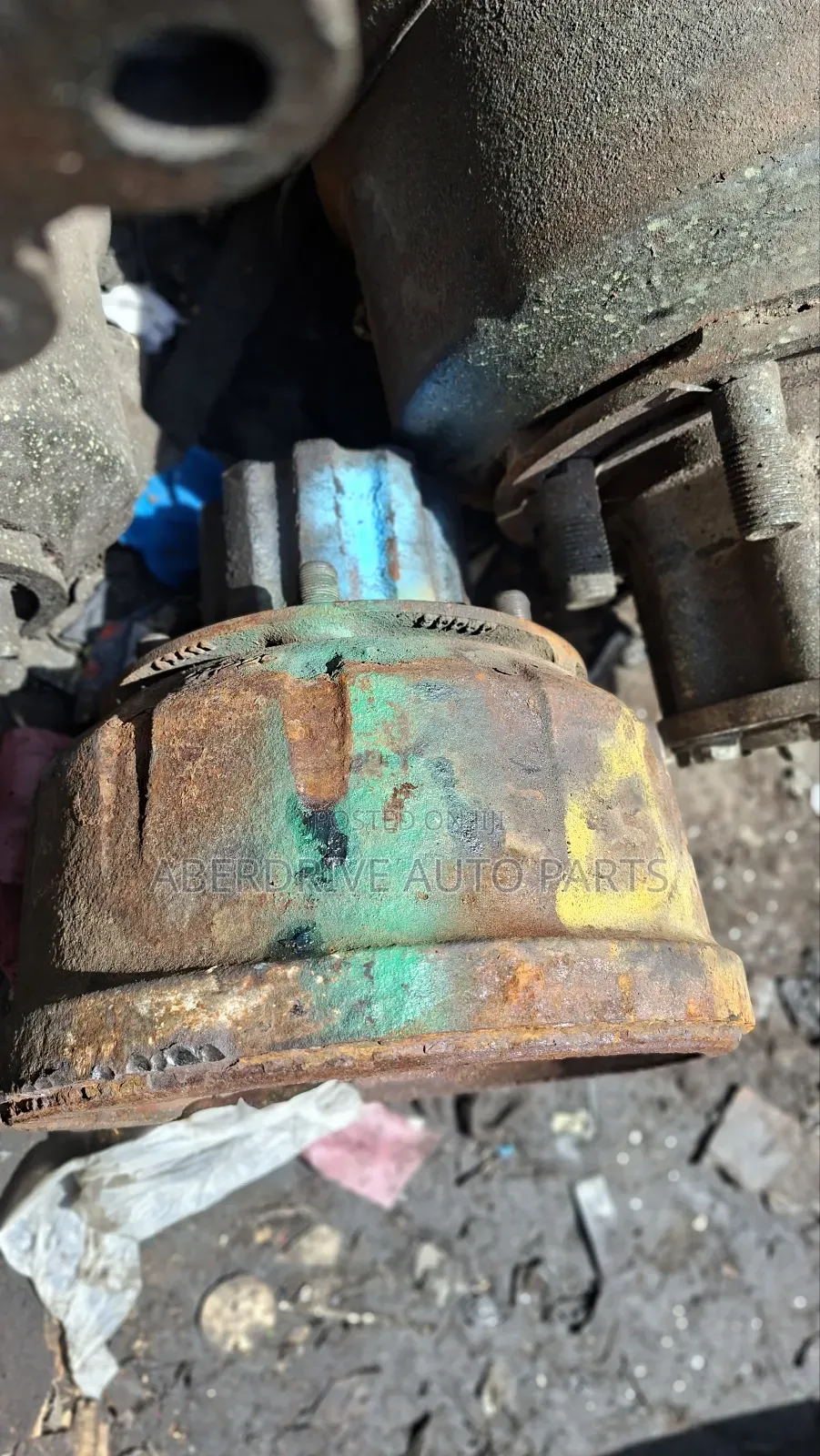 Rear Drum Assy, Hino 500.