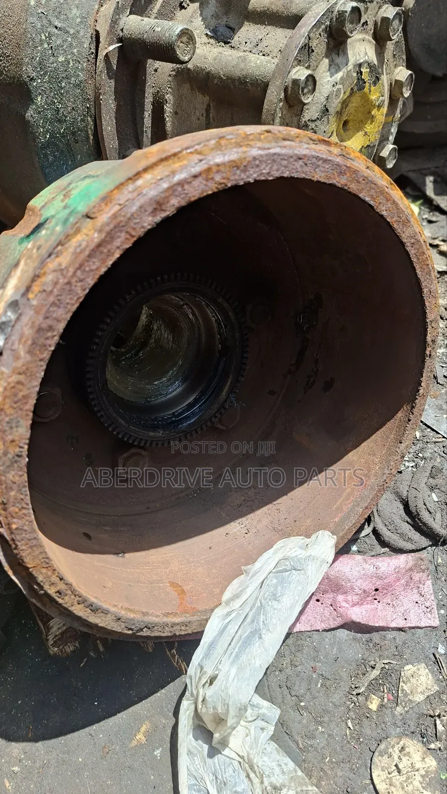 Rear Drum Assy, Hino 500.