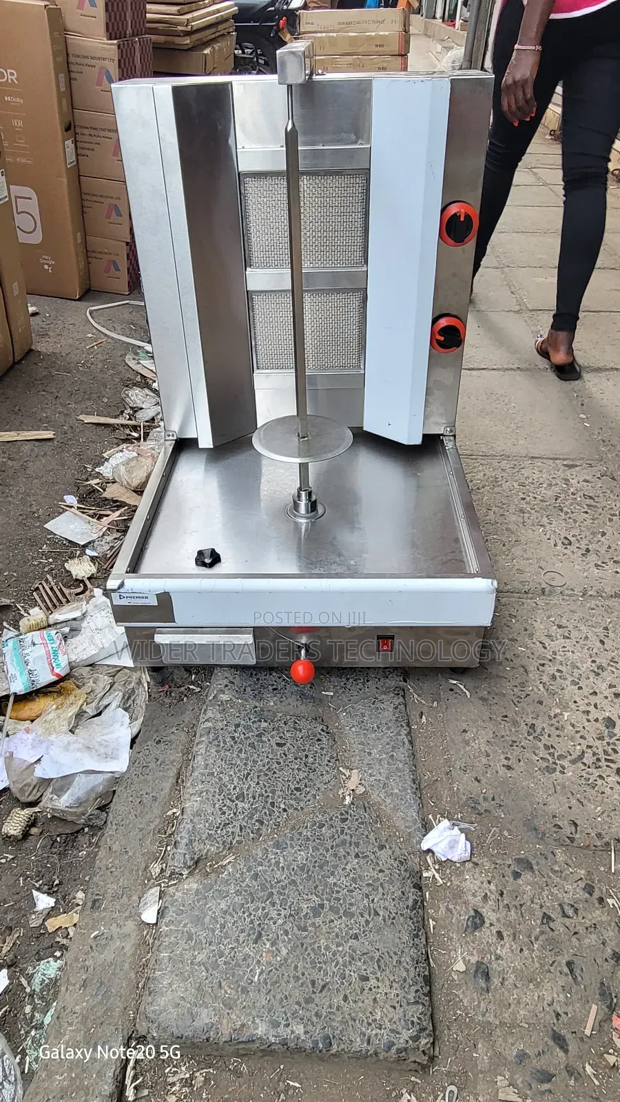 Commercial Gas Shawarma Machine