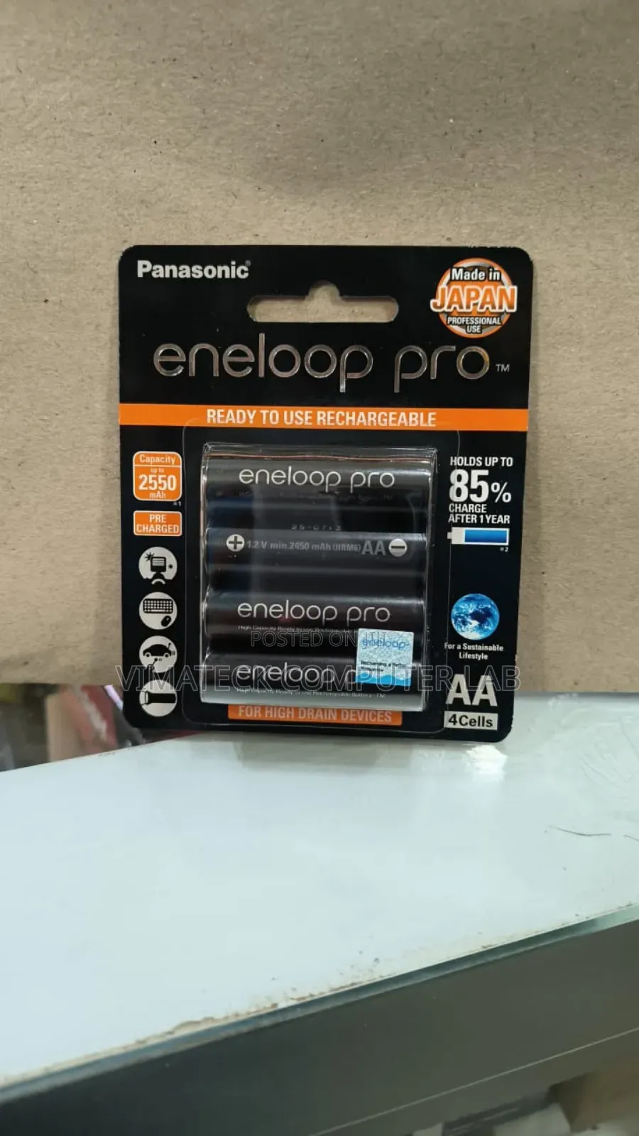 Panasonic Black 4pack