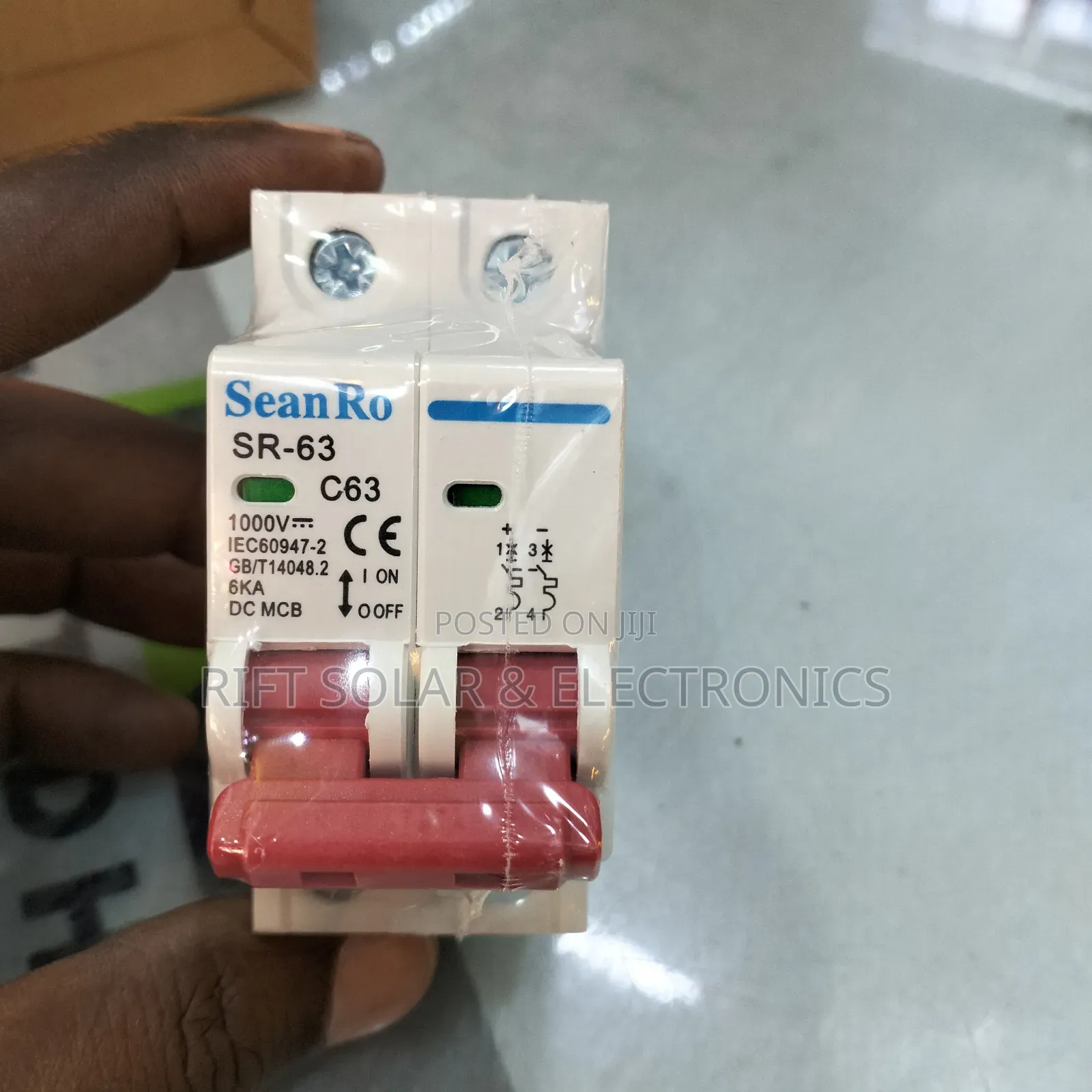 500v SPD Protector Switch 63a Dc Breaker Switch.