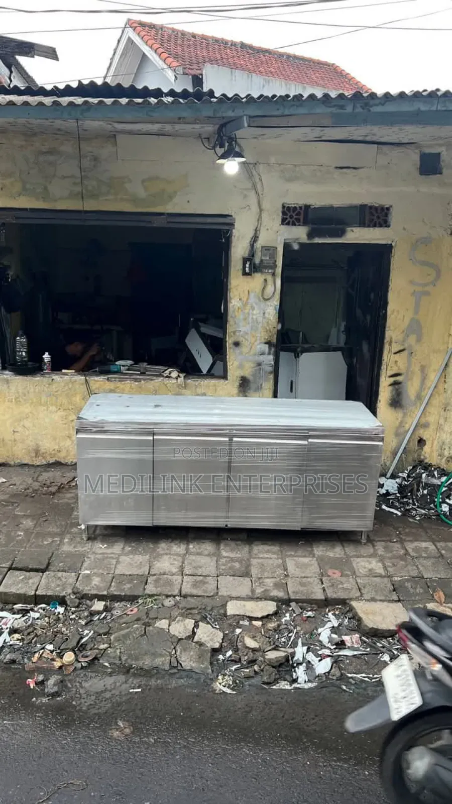 Rexon Stainless Commercial Kitchen Cabinets for Storage