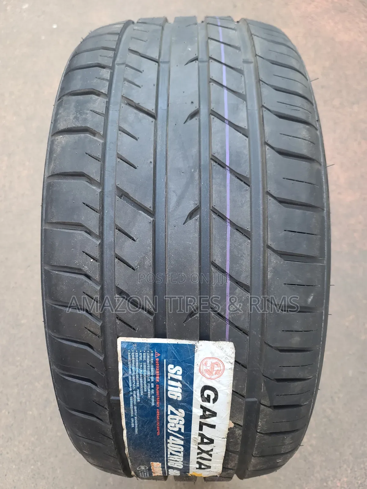 265/40r19 Galaxia Tires 98 W Sl116