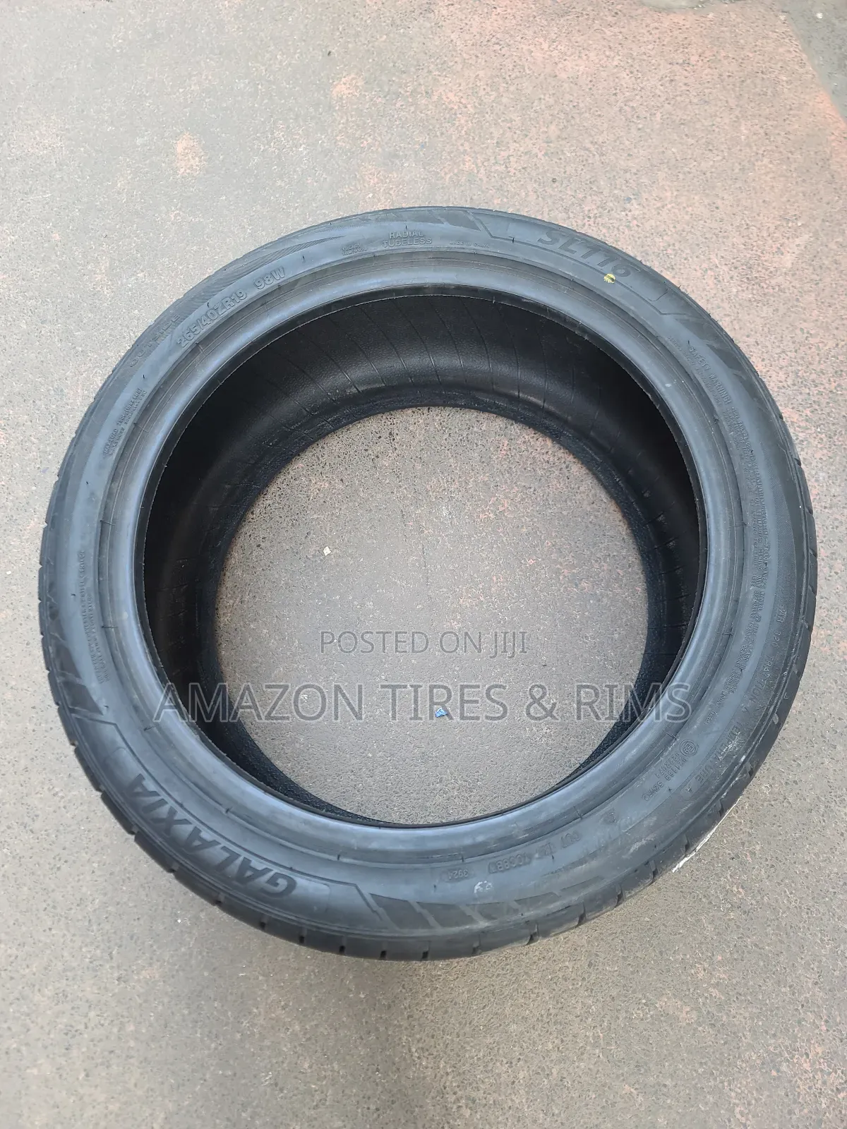 265/40r19 Galaxia Tires 98 W Sl116