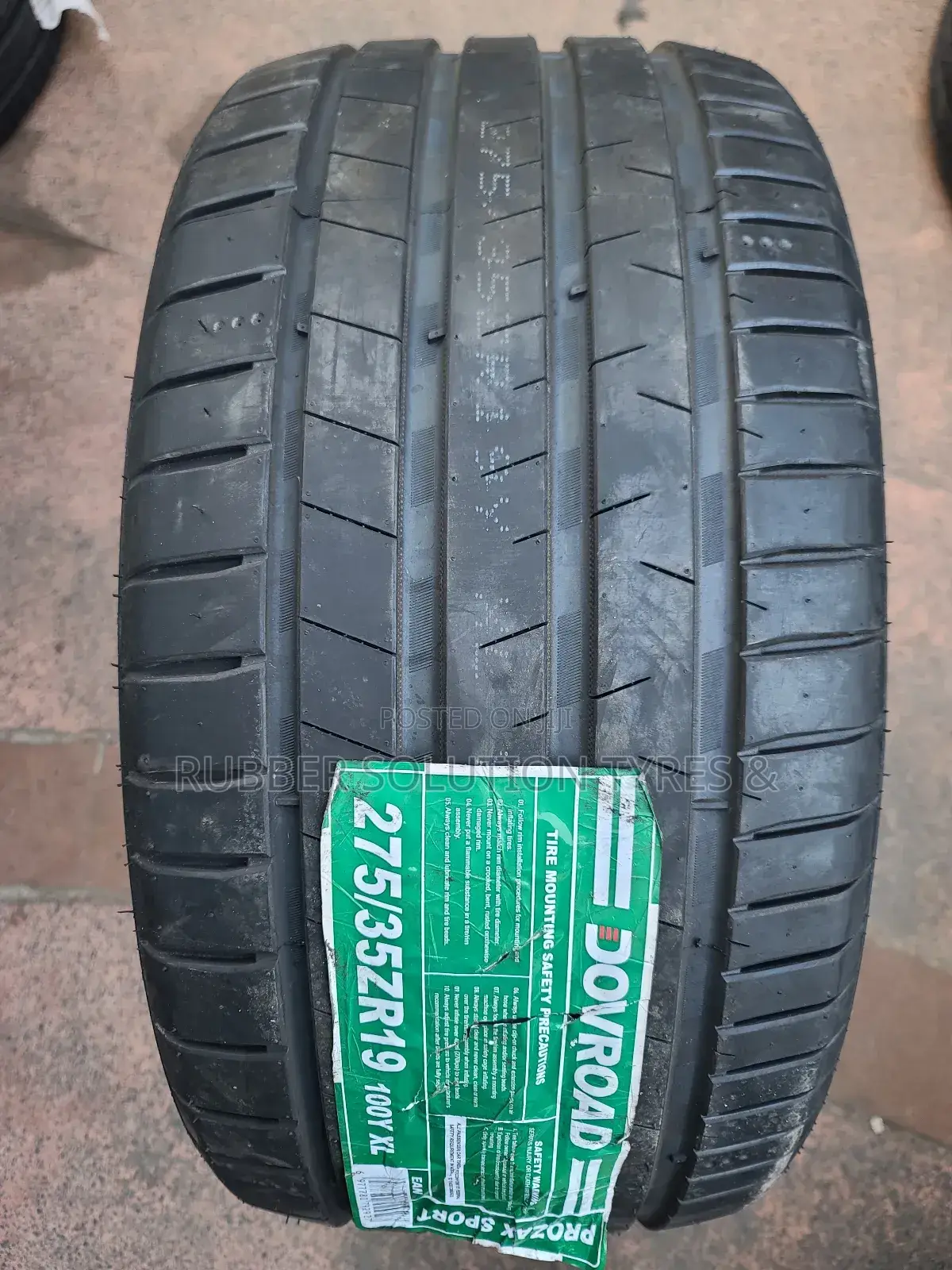 275/35r19 Dovroad Tyres 100 Y X/L Sport