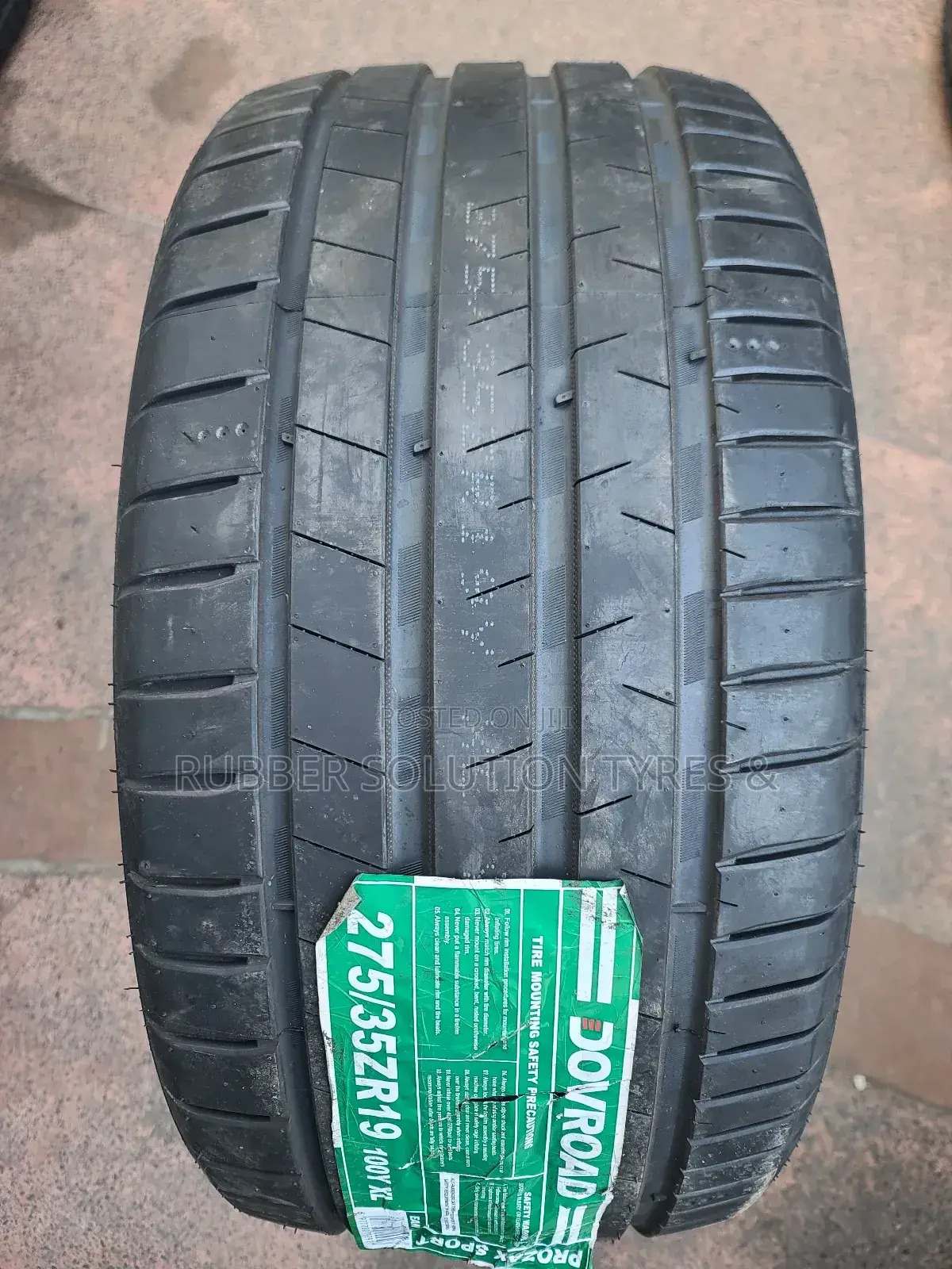 275/35r19 Dovroad Tyres 100 Y X/L Sport