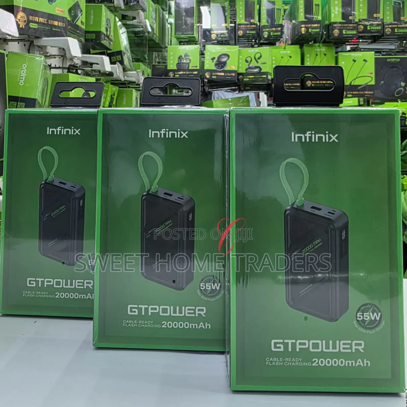 Infinix Gtpower *55w* Xp20gt 20000mah Power Bank