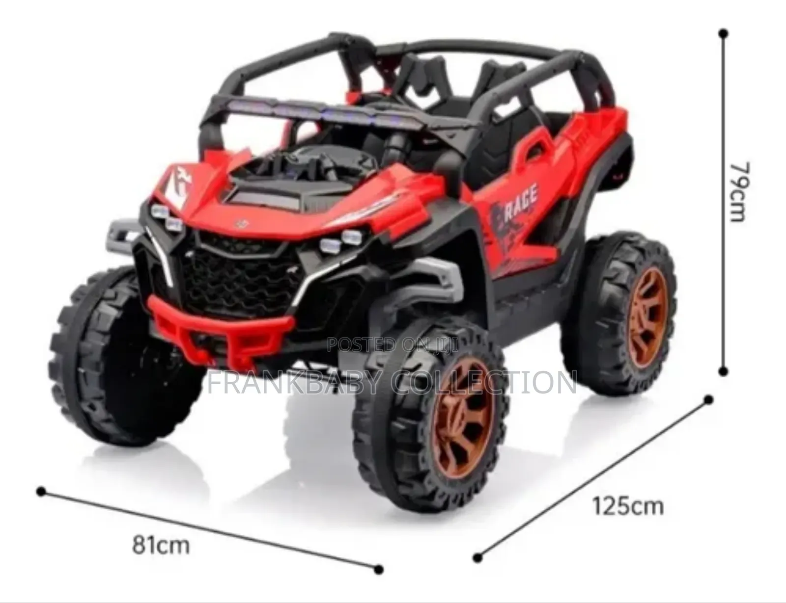 Remote Powered Kids Electric Car Jeep 4×4