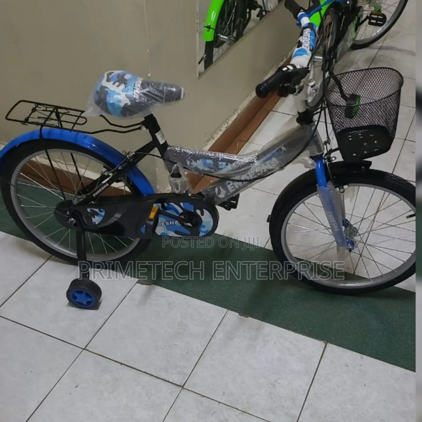 Blue Endesha Size 20 Bicycle
