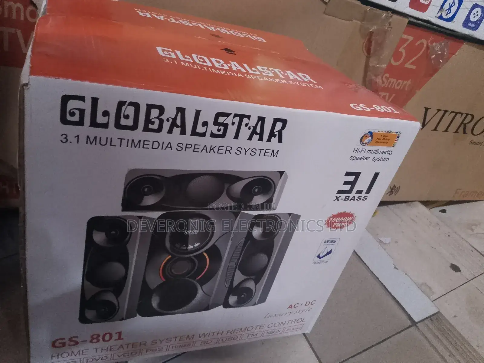 Globalstar 3.1ch Subwoofer System