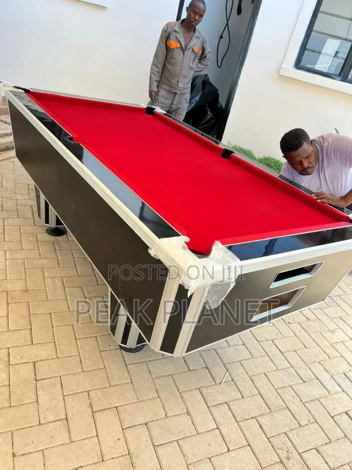 Coin Operated Pool Table – Marble Top Finish
