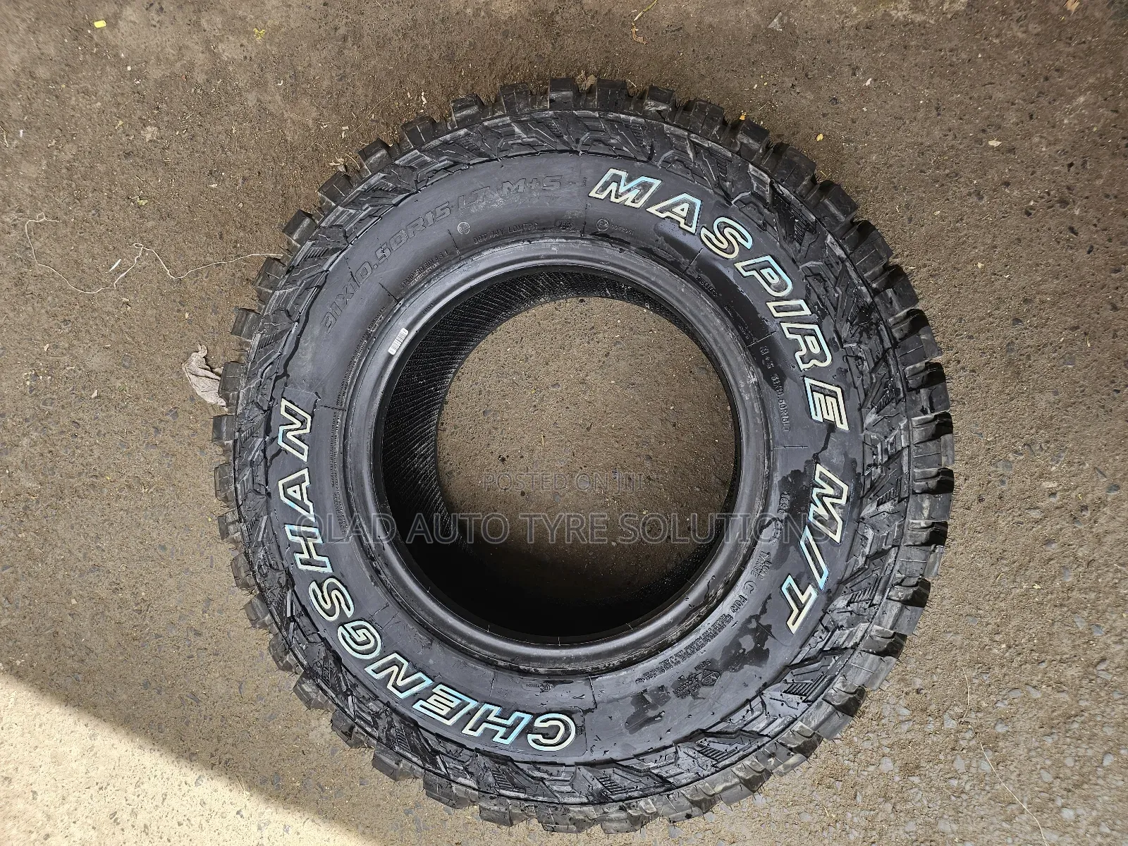 31x10.5r15 Chengshan Tyres(Mud Terrain)
