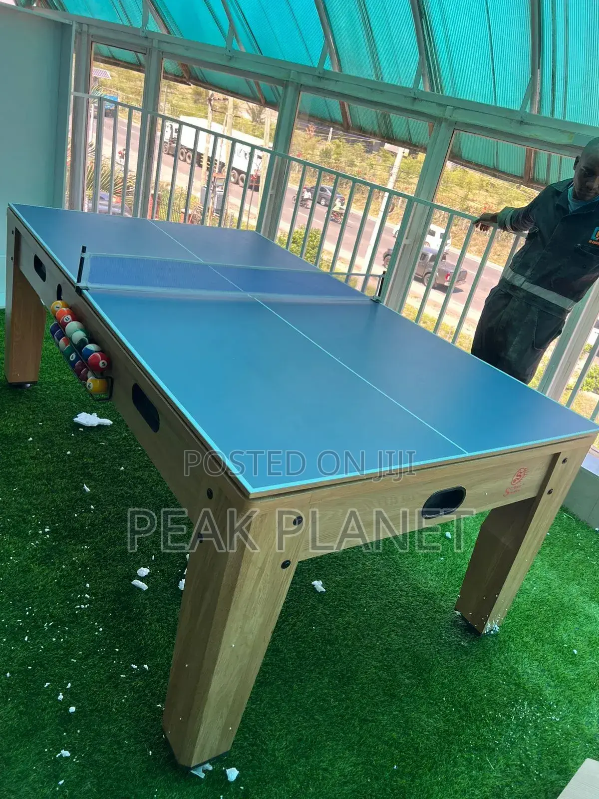 4 in 1 Entertainment Table – Pool, Air Hockey More