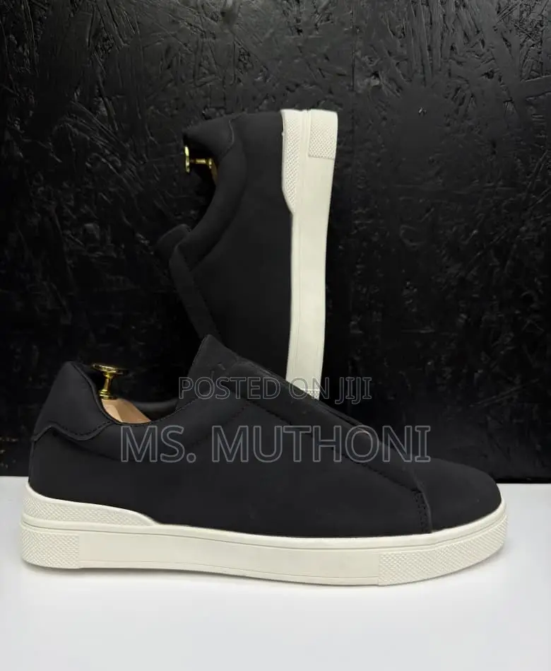Clarks Laceless Leather/Suede Slip-on Sneakers 39-45