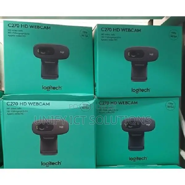Logitech C270 Hd Webcam - Dark Grey