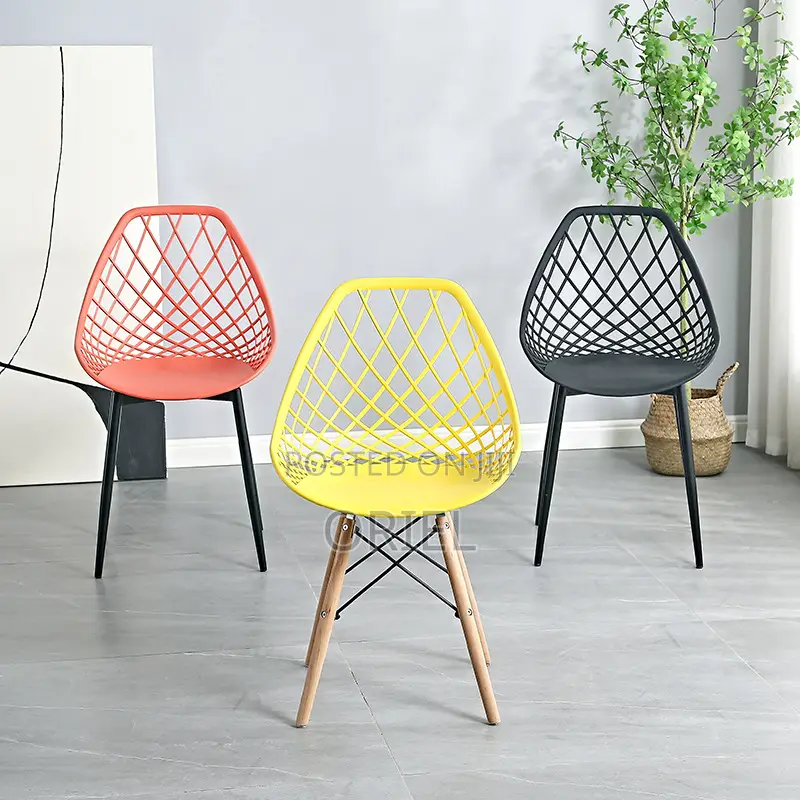 Modern Dining Chair : Polypropylene Outdoor Dining Chair