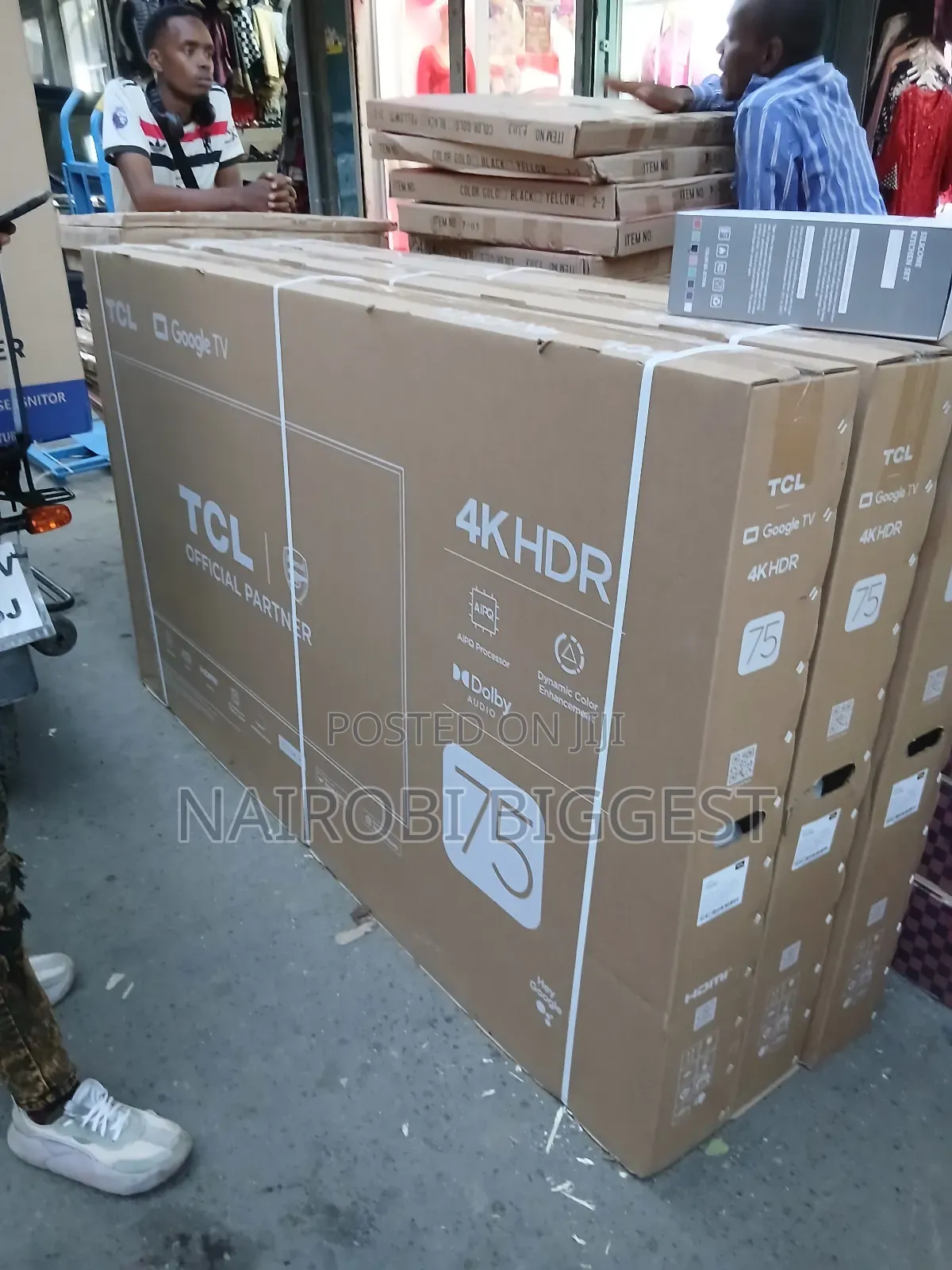 Tcl 75" Google Smart V6c Television