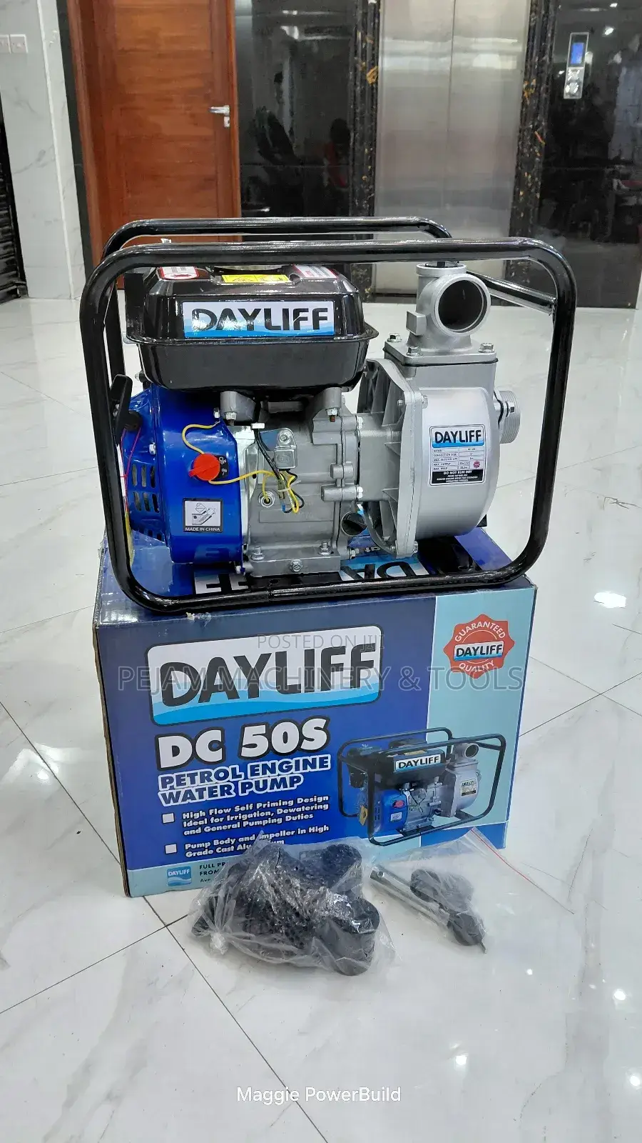 Dayliff 2" Dc 50s Petrol Engine Waterpump.