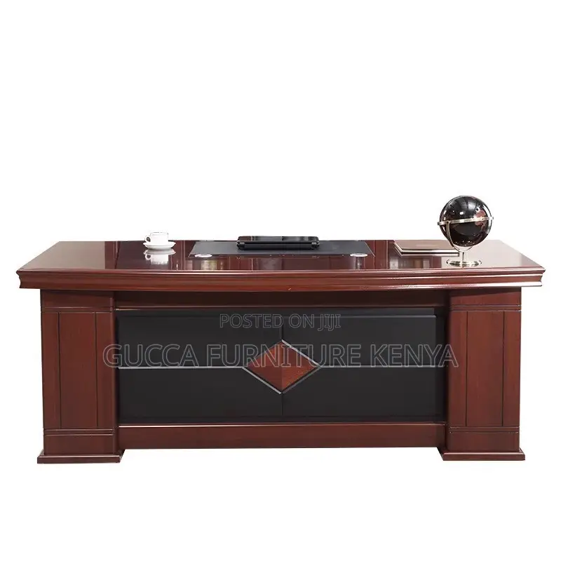 180cm Mahogany Executive Office Desk