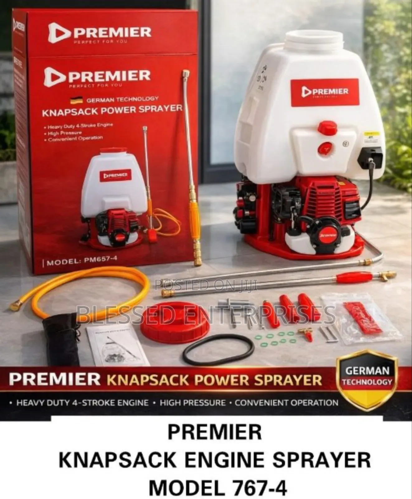 4 Stroke Premier Knapsack Engine Sprayer/Knapsack Sprayer