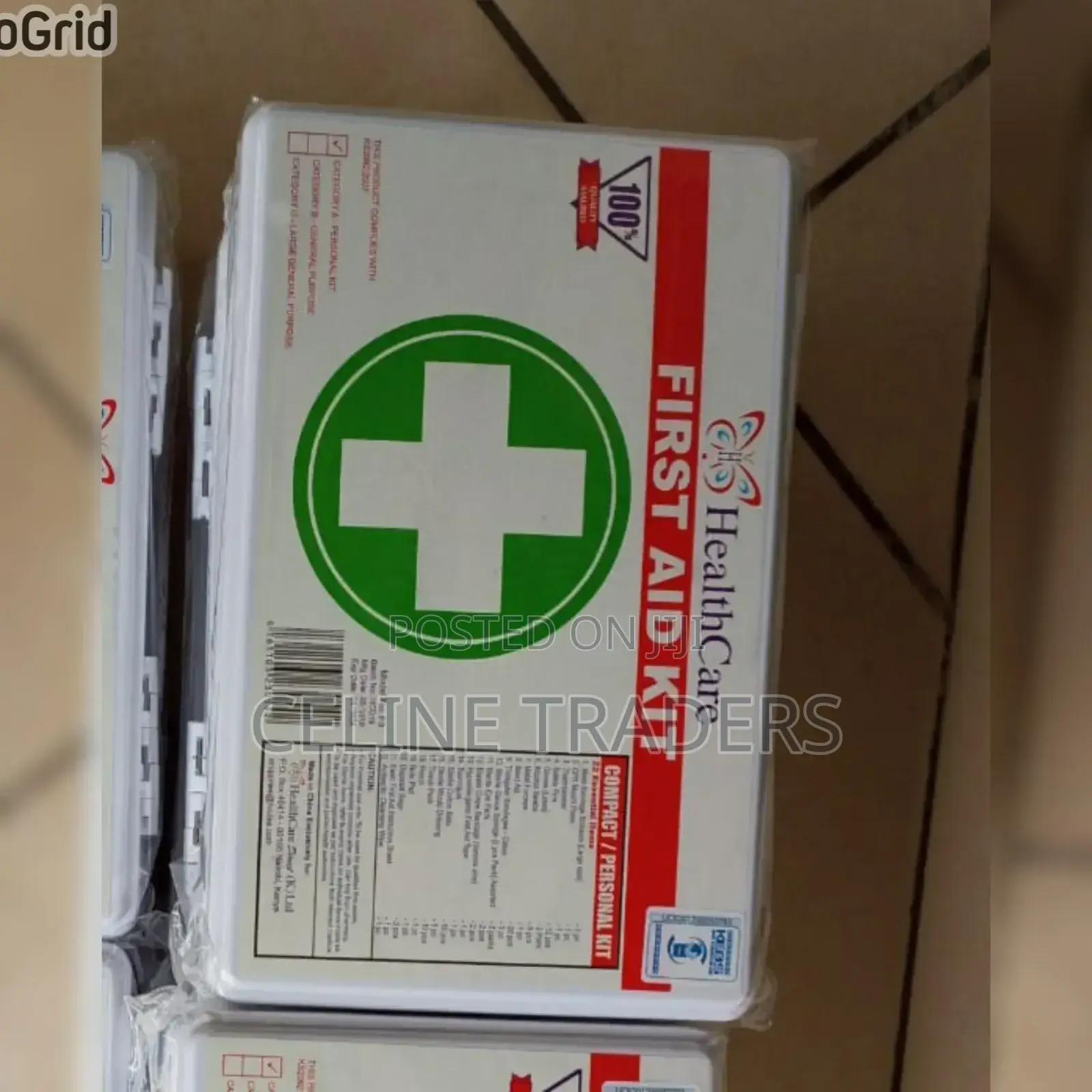 White First Aid Box