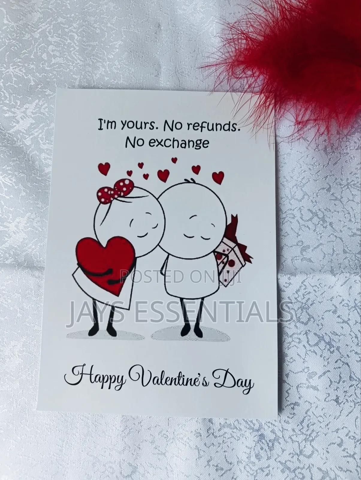 A5 Valentines Gift Cards