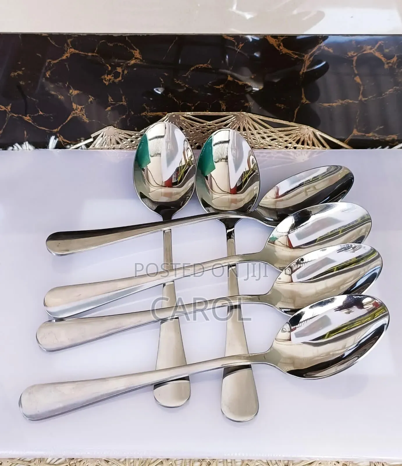 Heavy Gauge Stainless Steel Table Spoons