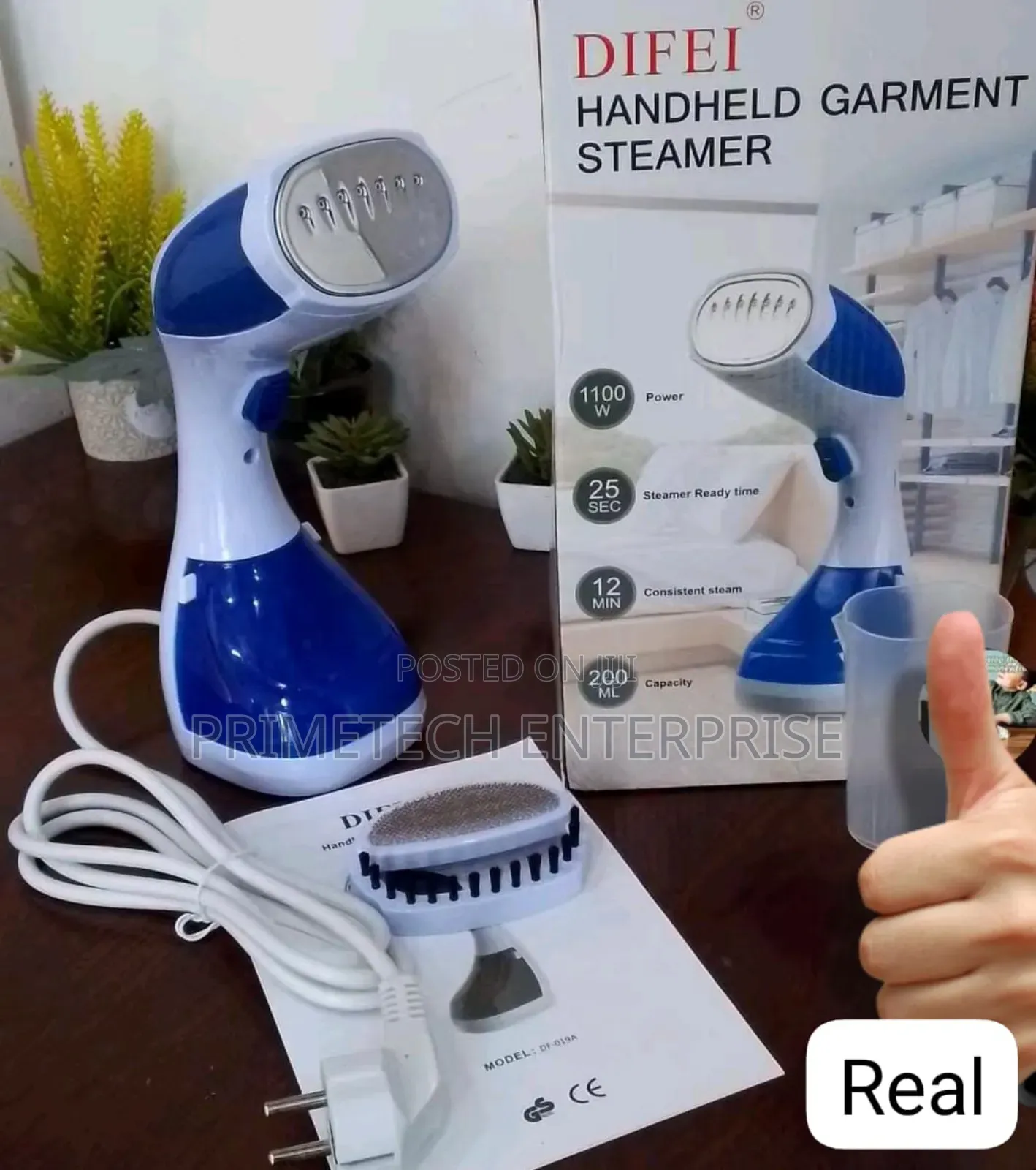 1100watts Garment Steamer