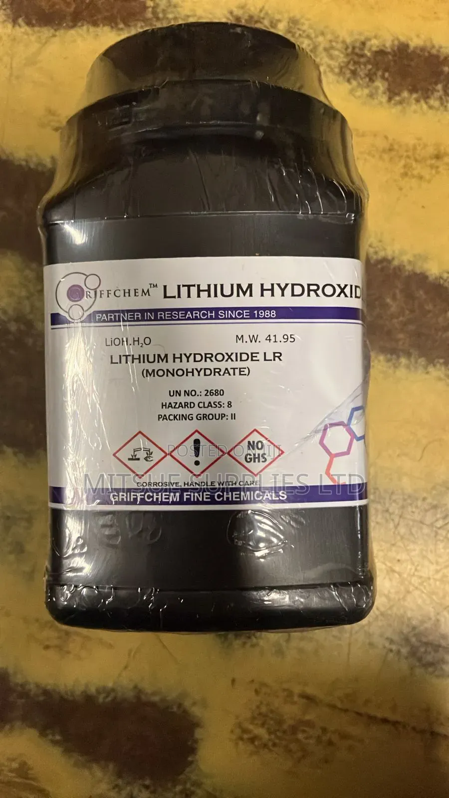 Lithium Hydroxide Lr 500g