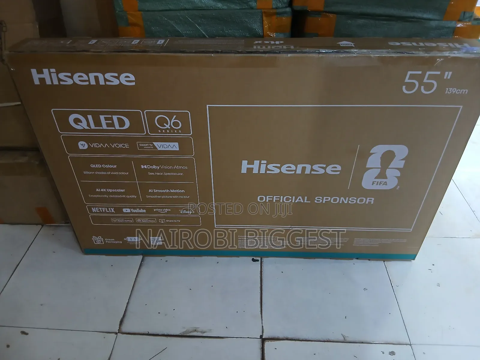 Hisense 55" Qled Smart Q6 Television