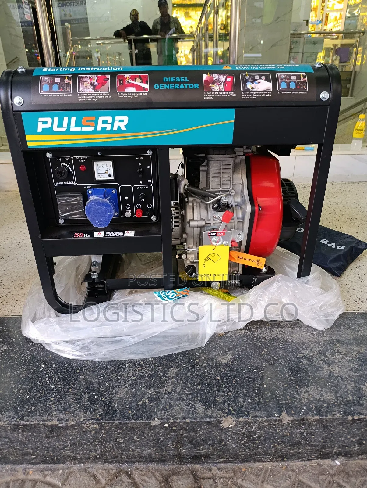 Pulsar 10kva Open Diesel Generator