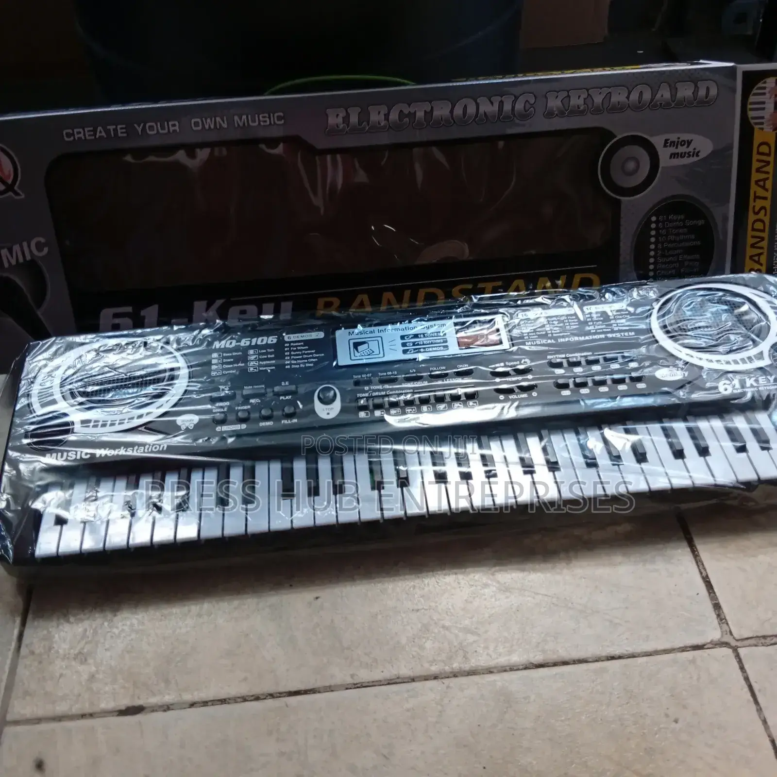 61-Key Electronic Keyboard;