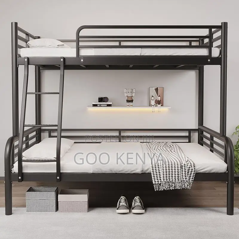 Home Bed; Sturdy Steel Twin Bed For Children And Youth