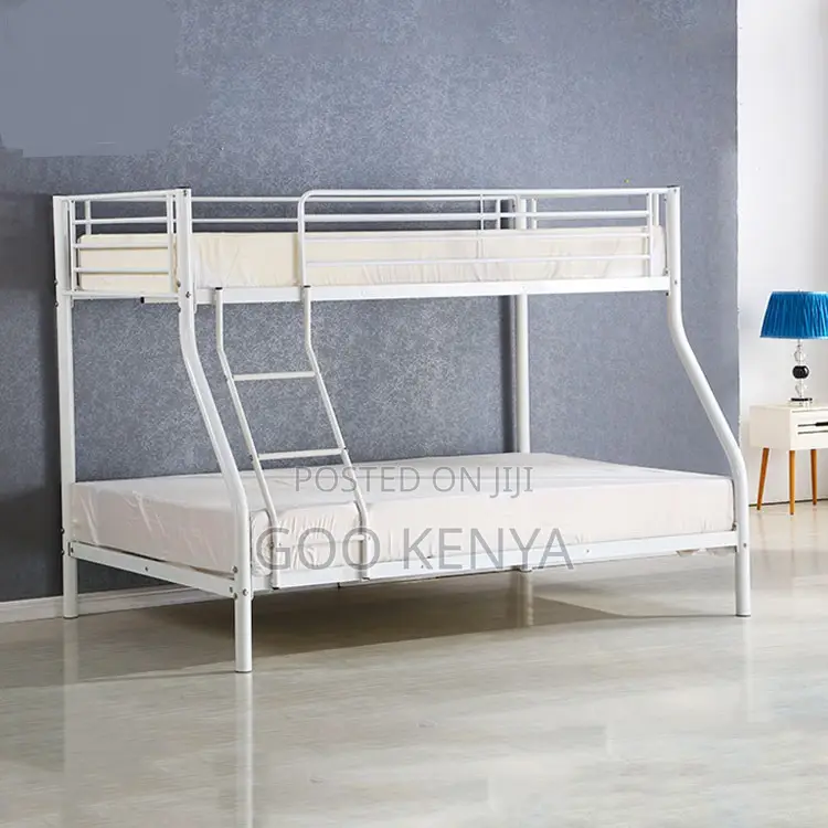 Home Bed; Sturdy Steel Twin Bed For Children And Youth