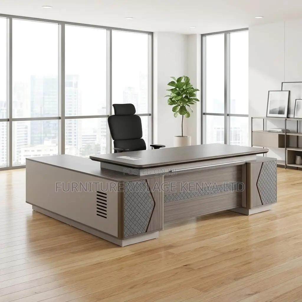 Office Desk; Executive L-shaped Office Desk [2.4m]