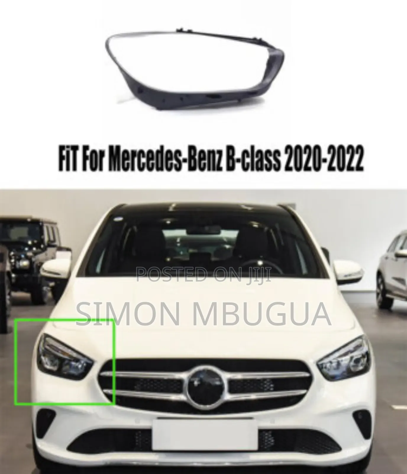 Mercedes W247 B180,B200,B260 2020-2022 Headlight Lens