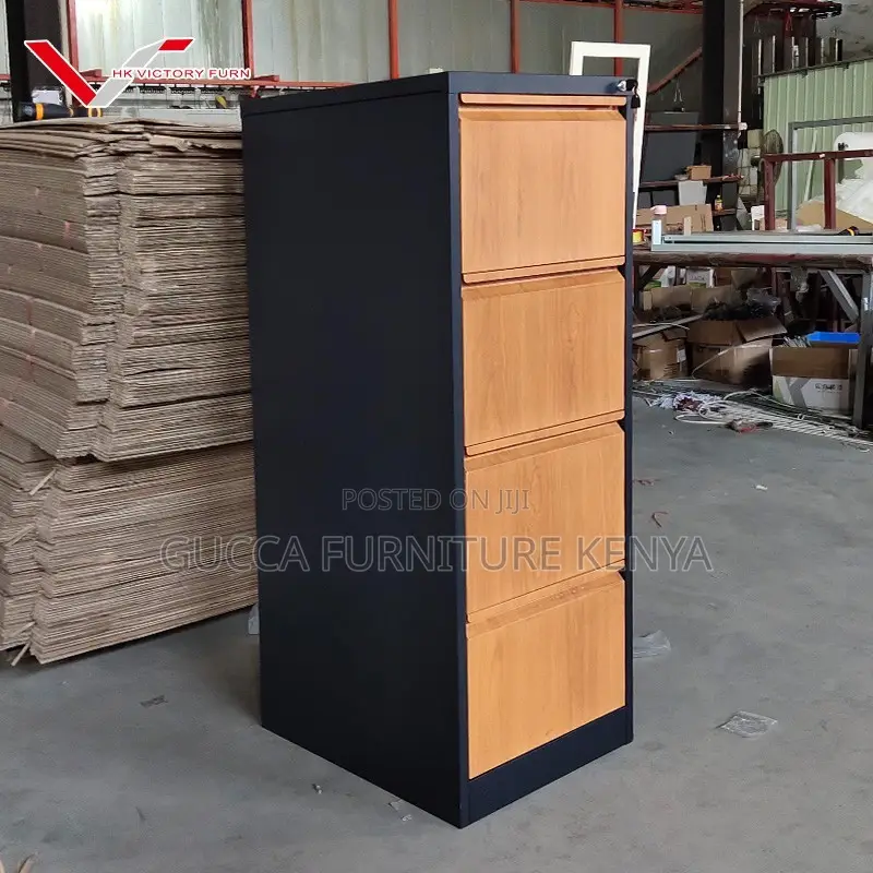 4-drawer Metallic Locker Office Cabinet