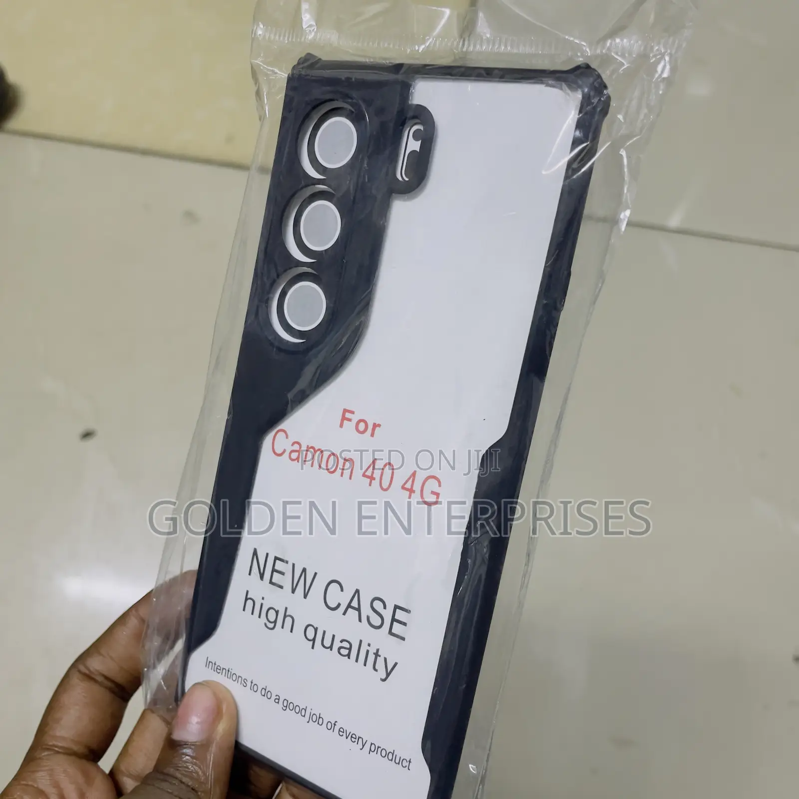 Tecno Camon 40 4g Silicone Clear Back Cover