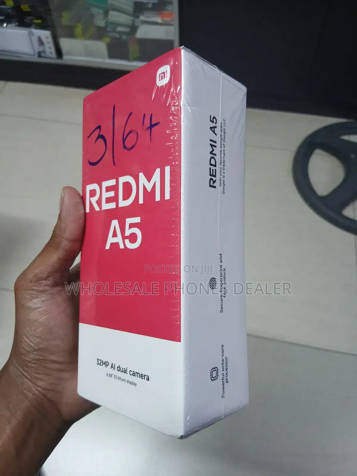 New Xiaomi Redmi A5 4G 64 GB Black
