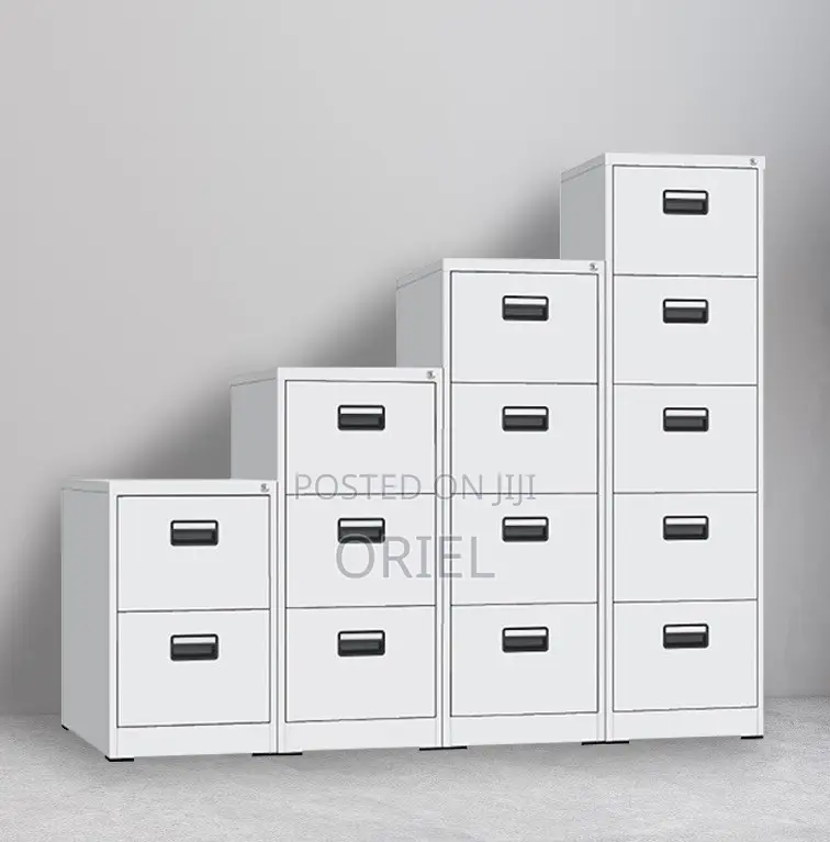 Office Cabinets; Lock Key 4-Drawer Office Filing Storage Unit