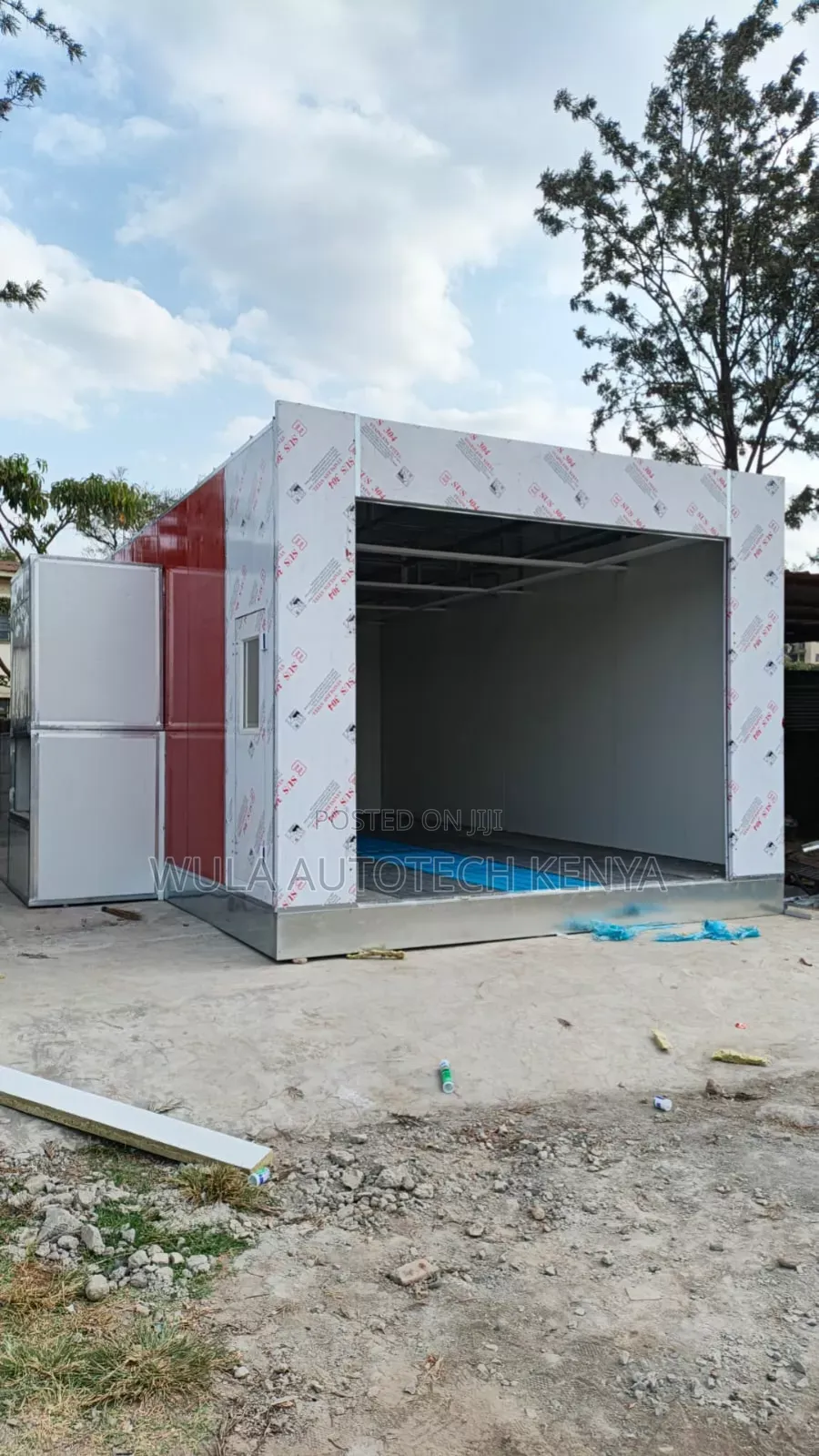 Heavy Duty Vehiche Spray Booth Machine Power With All Accessories
