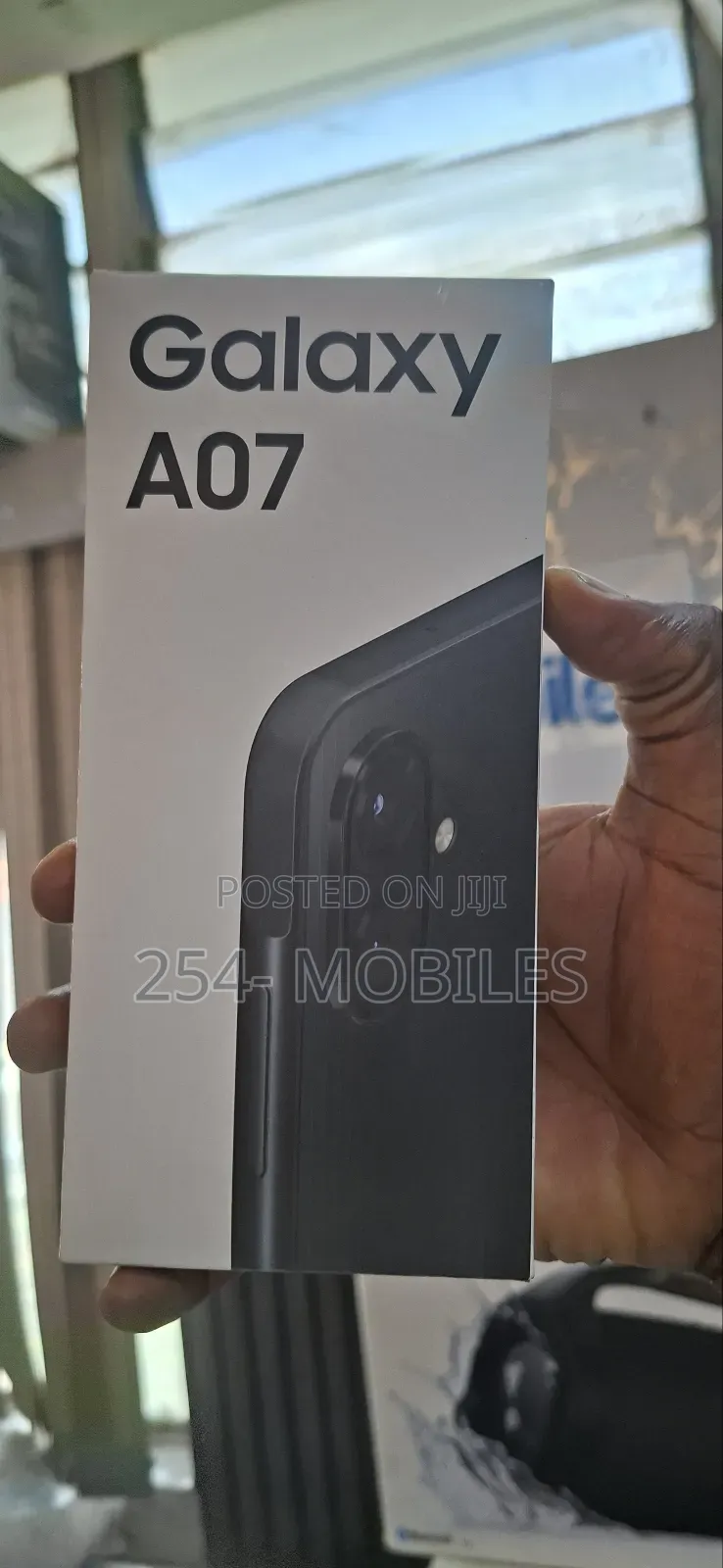 New Samsung Galaxy A07 4G 256 GB Black