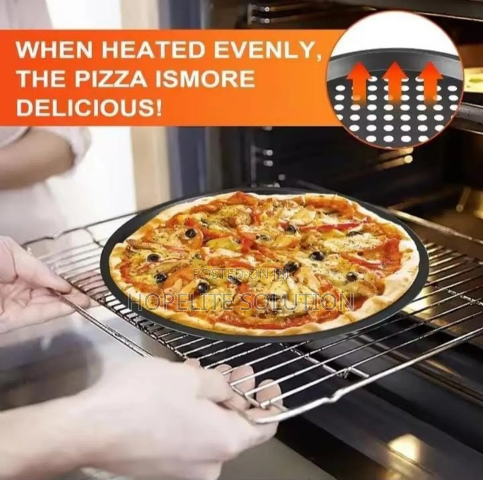 Non Stick Perforated Pizza Pan