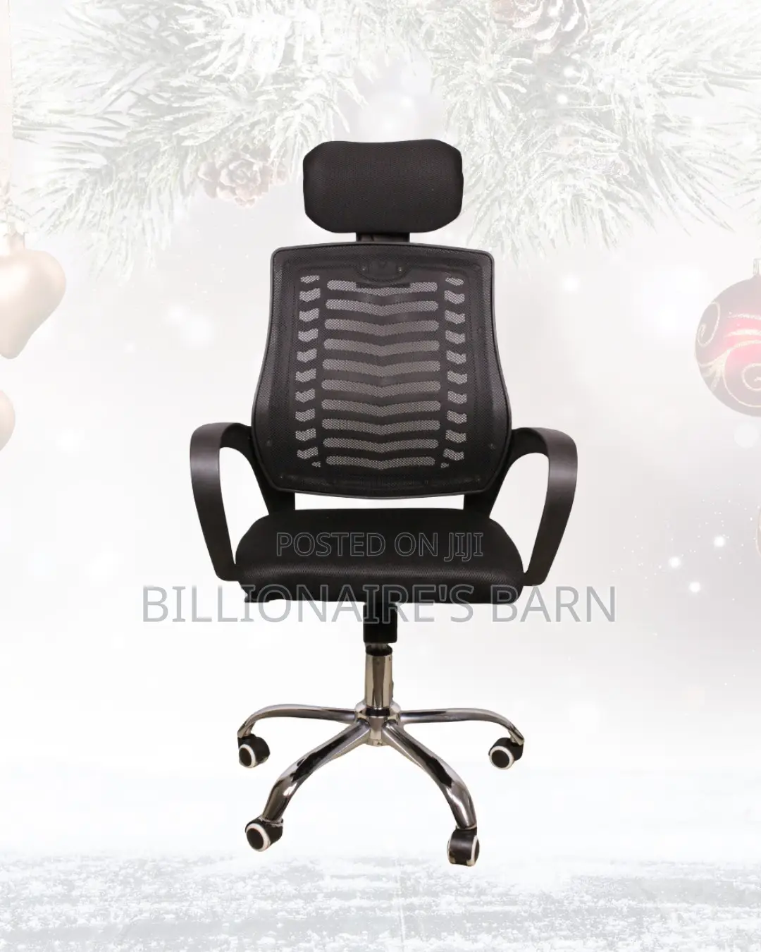 Ergonomic Mesh Office Chair — Workday Comfort, Cool Mesh Backrest